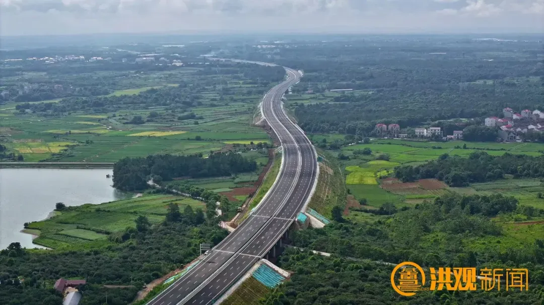 南昌西二绕城高速公路石鼻至罗亭段9月28日通车