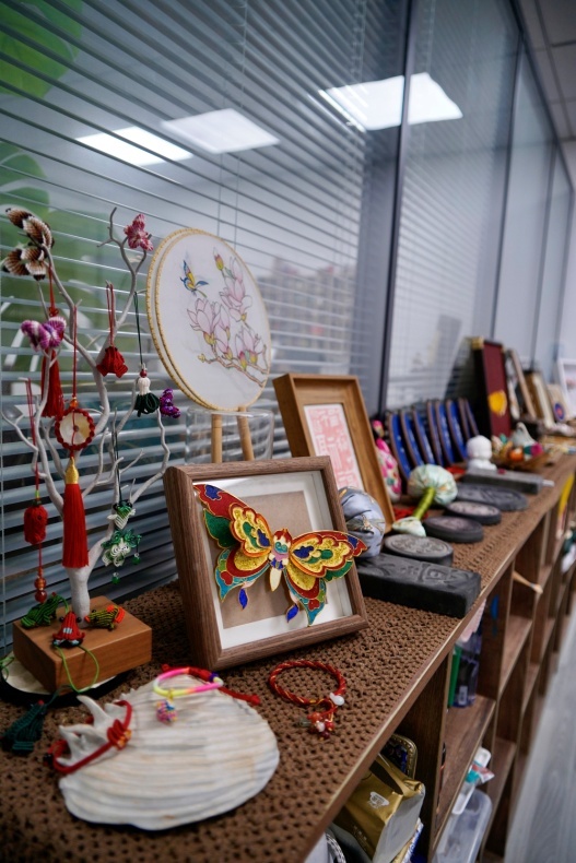 丰富的作品展台