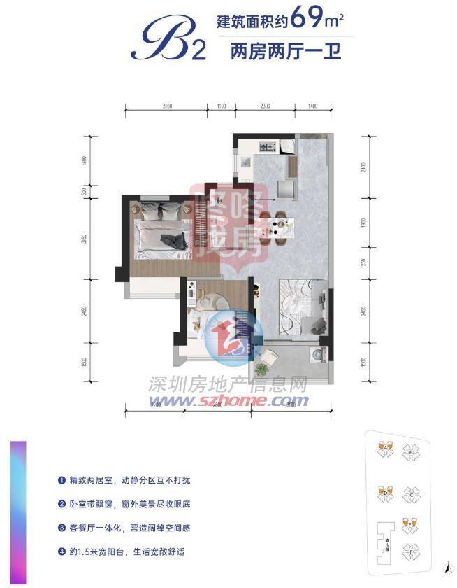 灼烁新盘打消优惠，恢复4万+？别急，中间区这个盘仅要2万+！