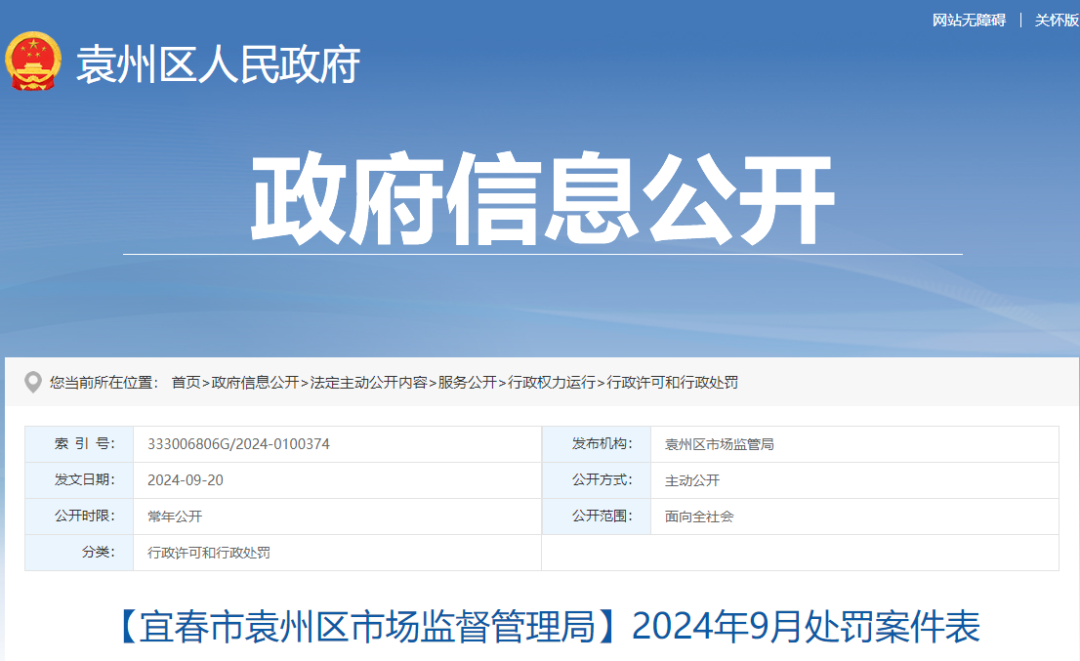 经营霉变猪肉、销售生虫食品！宜春公布8起处罚案件