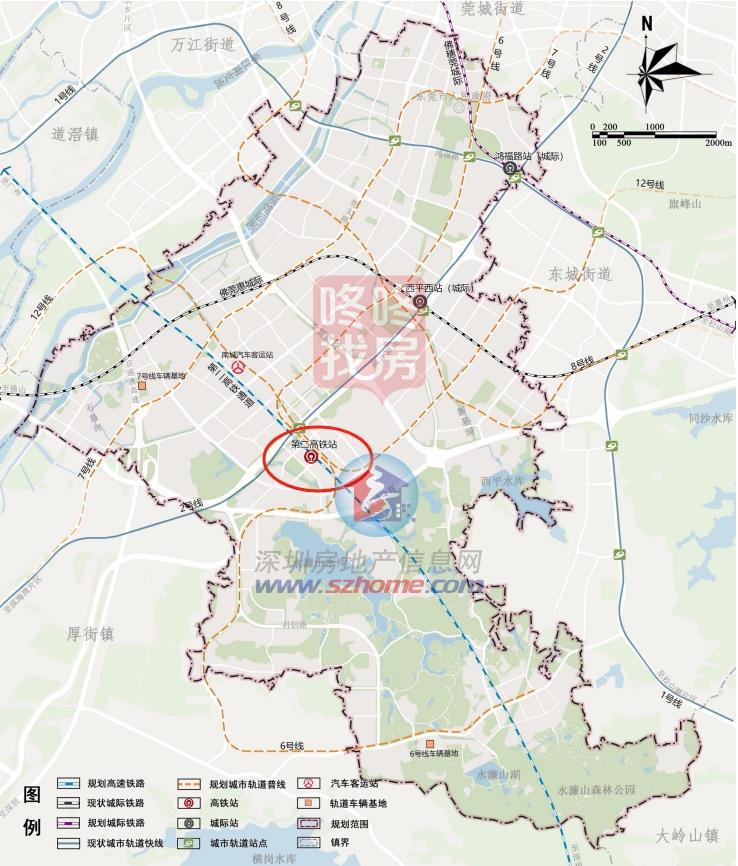 东莞南城高铁站要来了，蛤地定位主枢纽！依托广深第二高铁