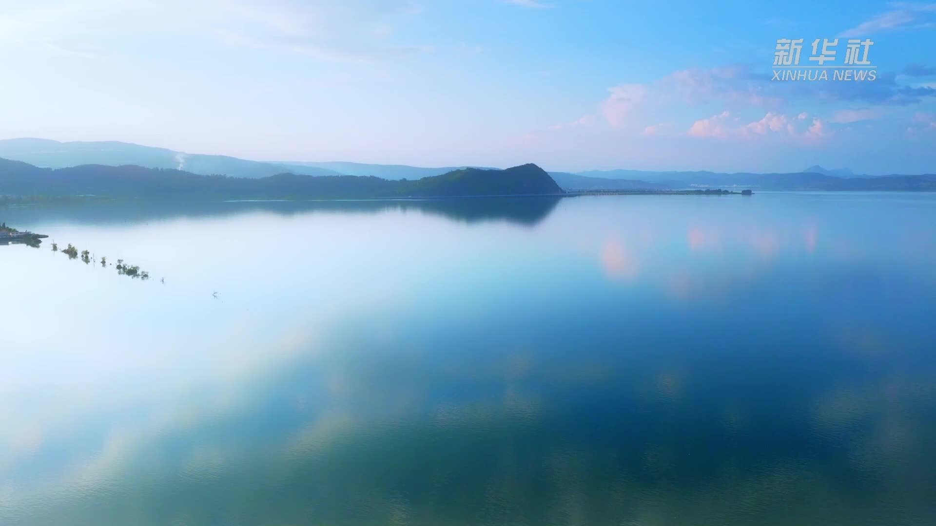 南滇池湿地里的芦花童话世界