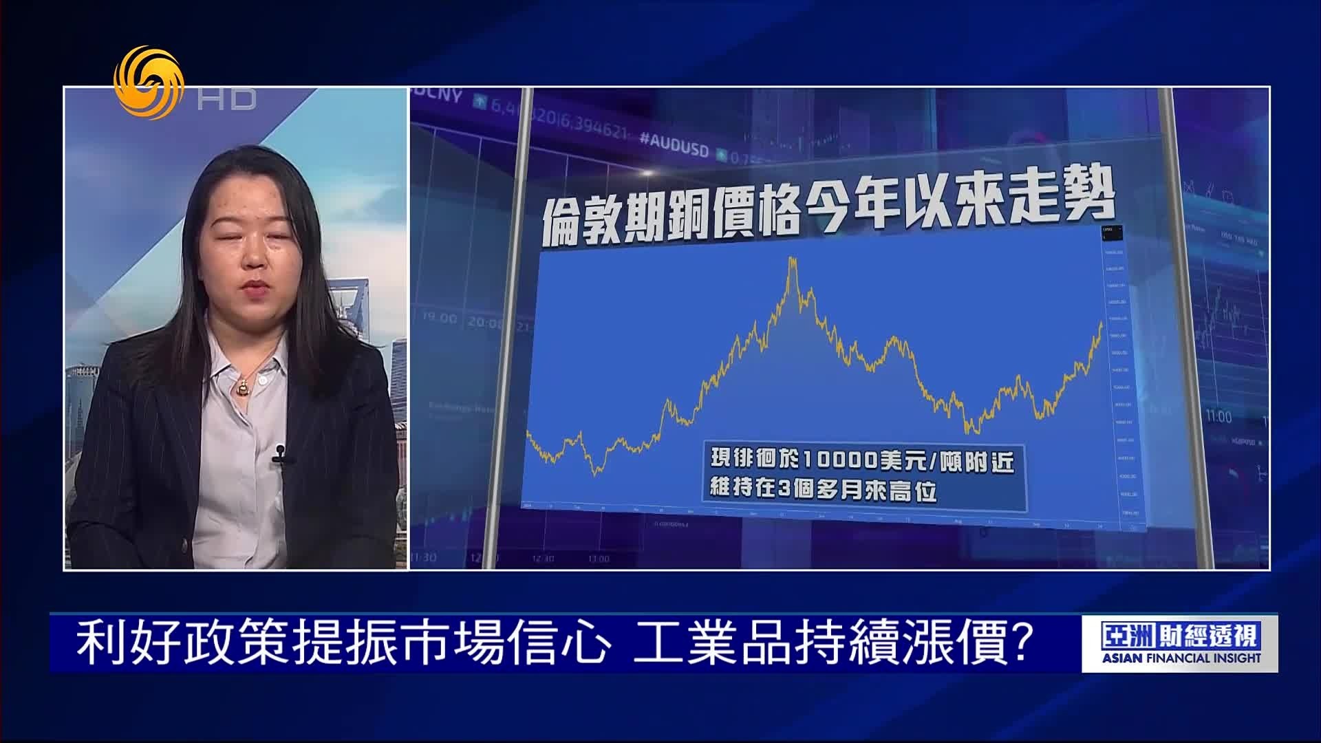 工业金属价格集体走强，利好政策提振市场信心，工业品持续涨价？