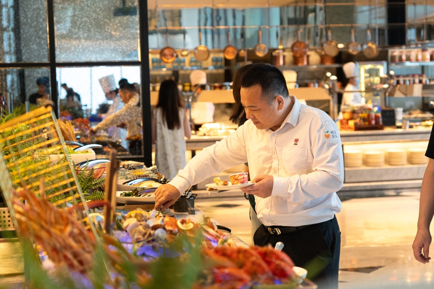 深圳南山香格里拉“集 · 66”自助餐 - 出租车司机朋友们惬意用餐