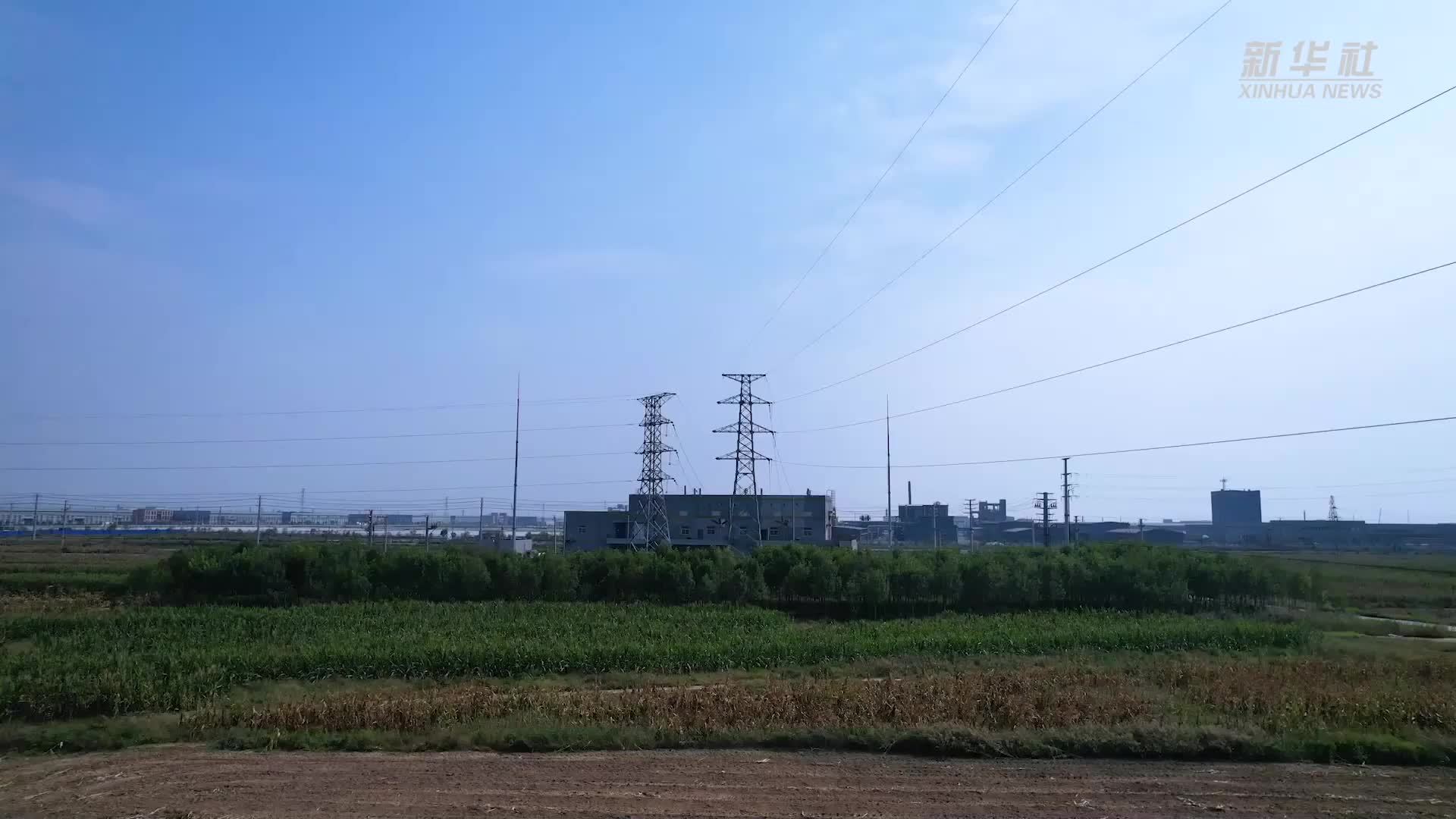 河北沧州：国内首条智慧型碳纤维导线成功投入使用