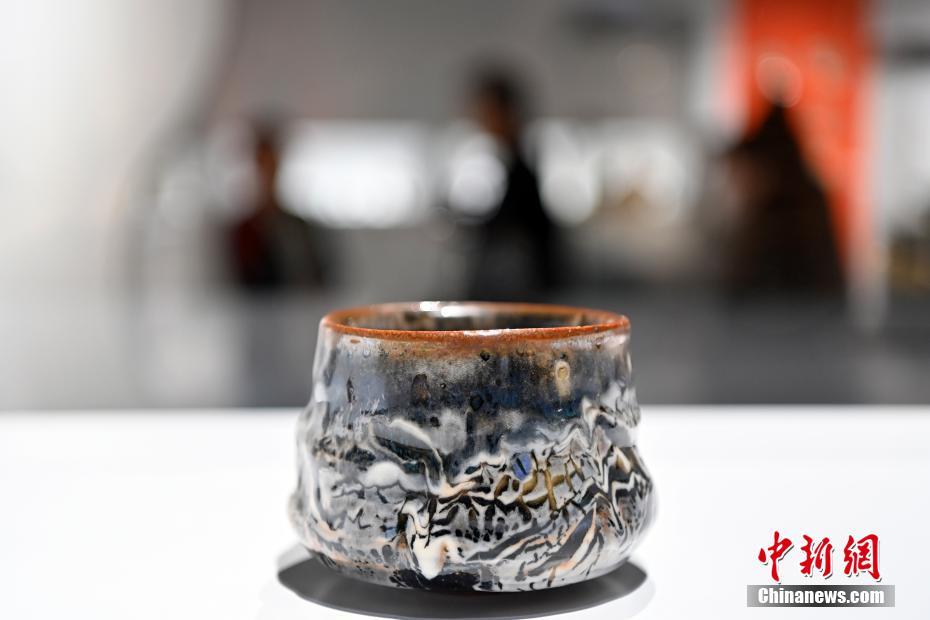 台湾陶艺大师精品亮相甘肃　与"彩陶之乡"擦出什么火花