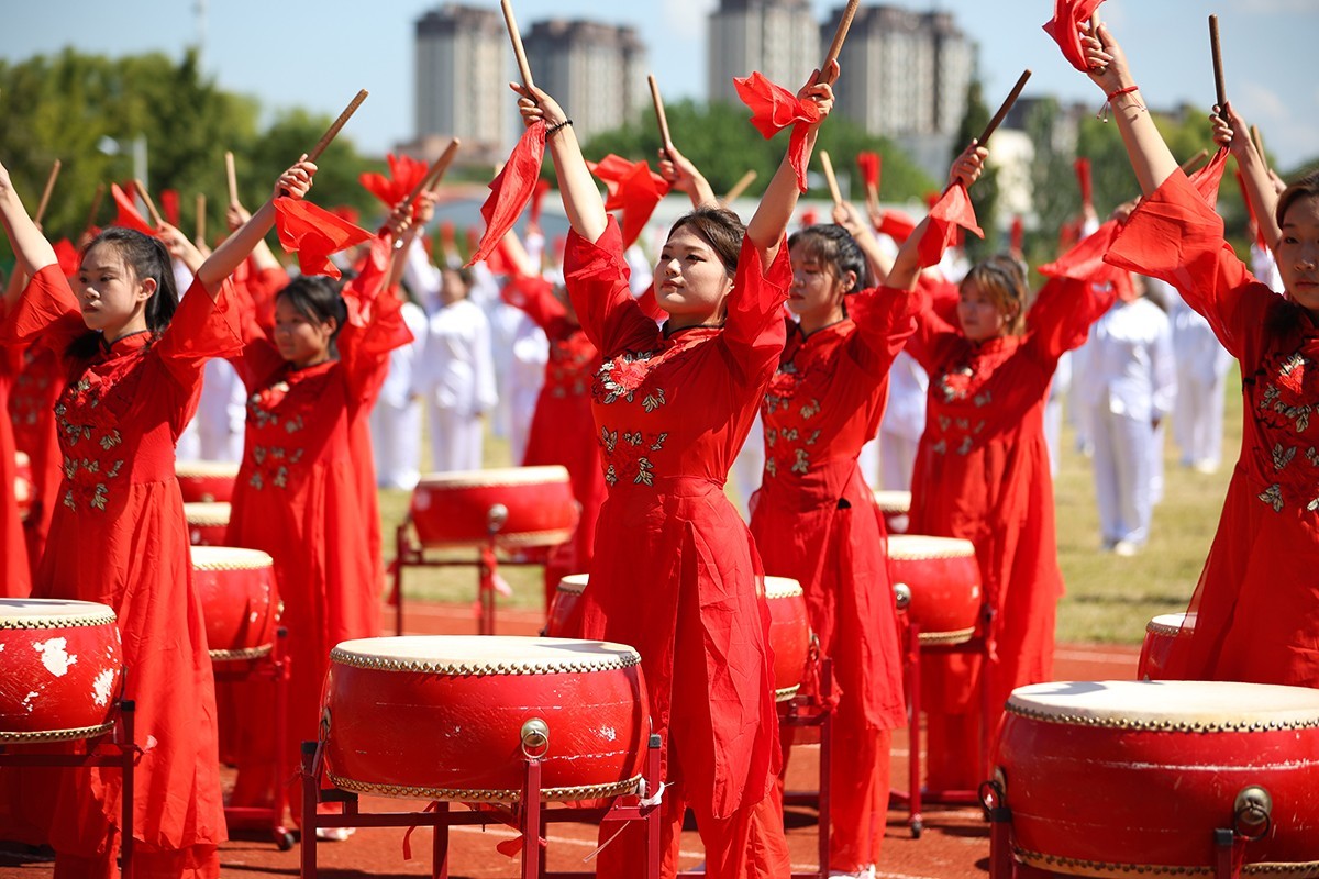 扇鼓《中国少年说》