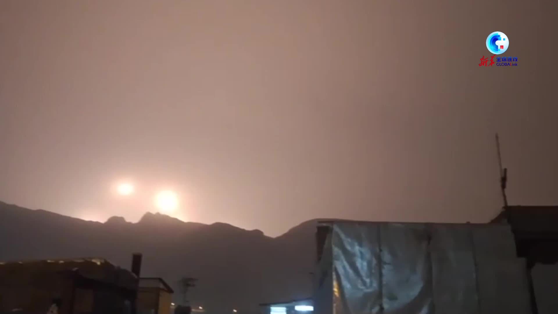 多点直击｜新华社记者亲历伊朗导弹袭击以色列