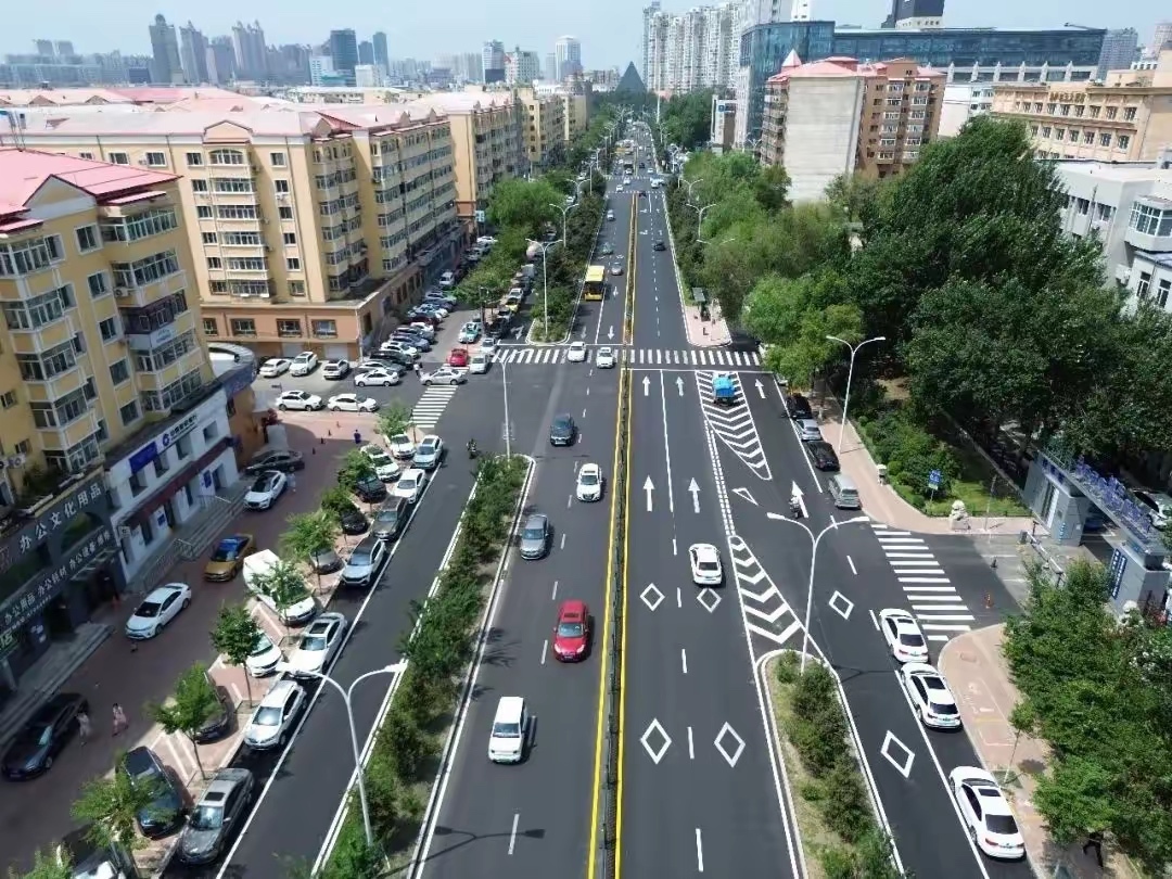 维修后的珠江路