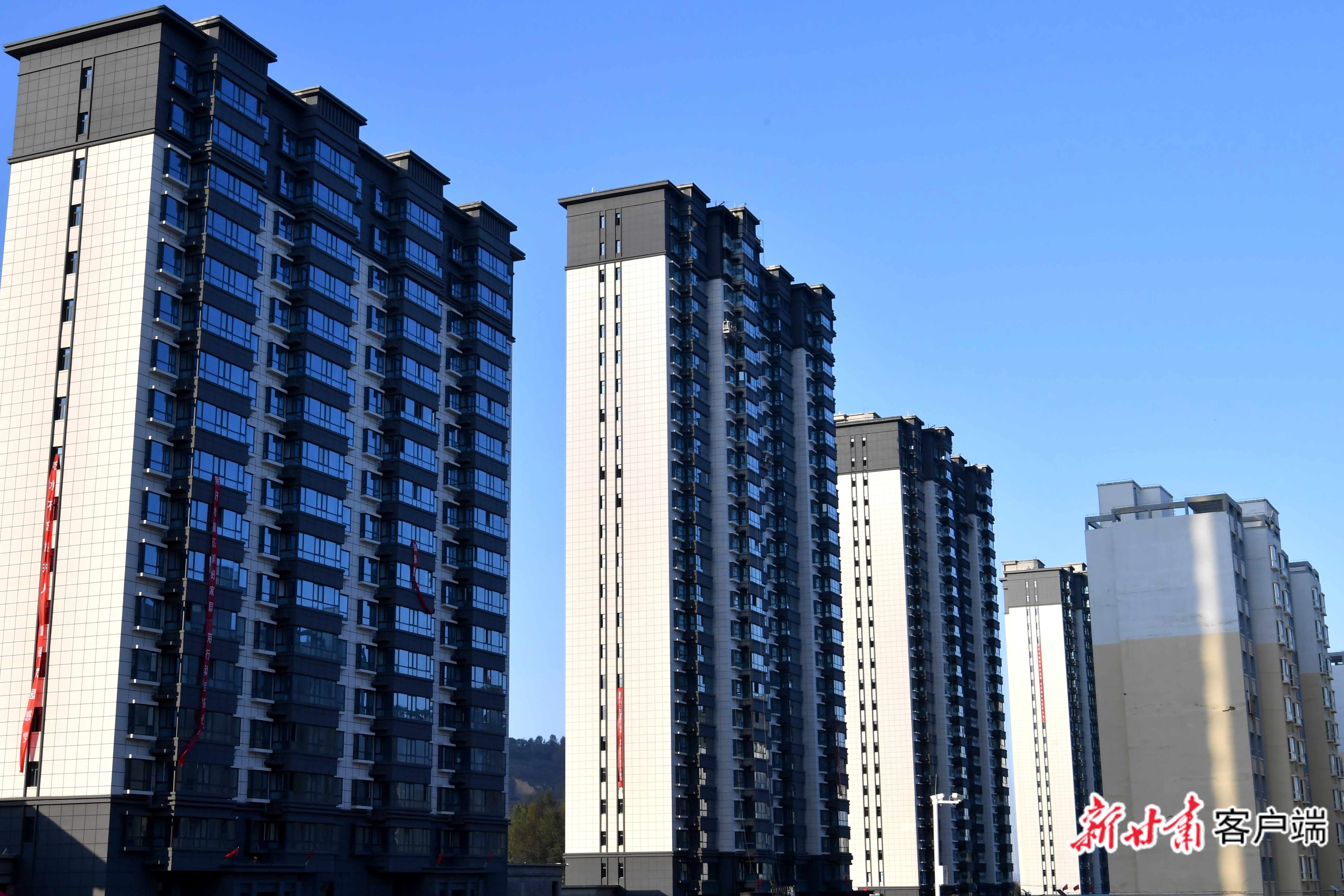 林坪村集中安置点的新居