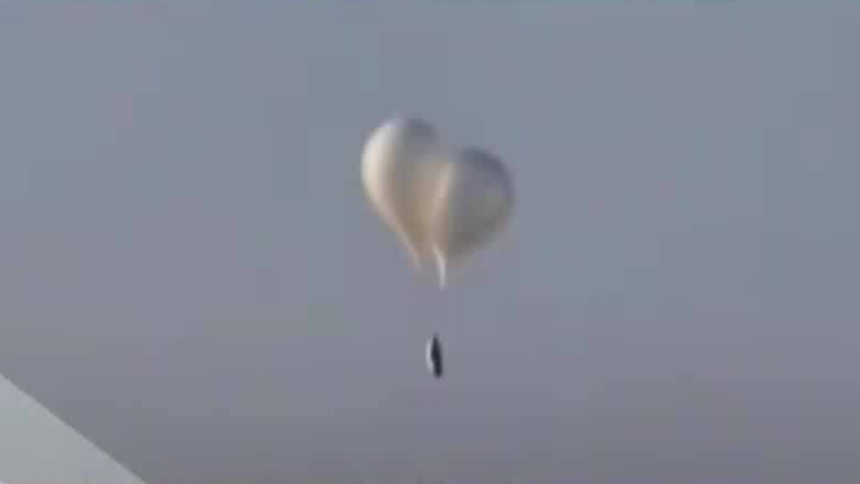 韩国联合参谋本部：朝鲜时隔十天再向韩空飘垃圾气球