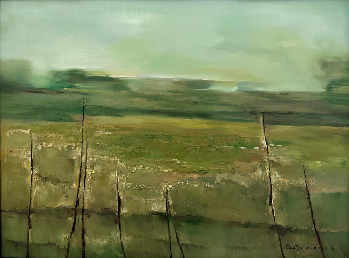 陈瑞奕《等风来NO.7》80x60cm 布面油画 2023年