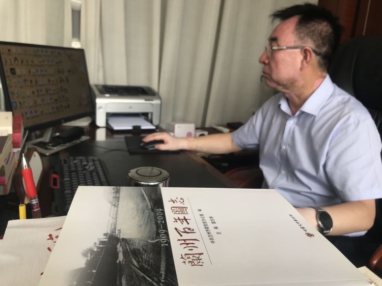 袁志学　摄影/上游新闻记者　贾晨