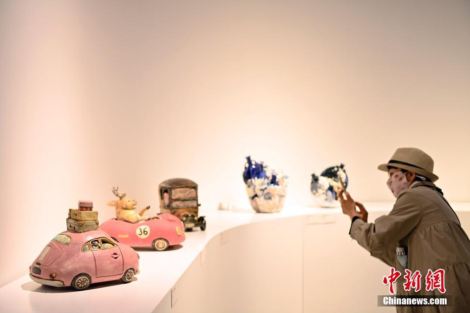 台湾陶艺大师精品亮相甘肃　与"彩陶之乡"擦出什么火花