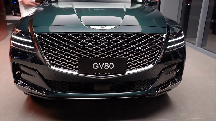 「韩系动向1357」捷尼赛思公开GV80黑武士版