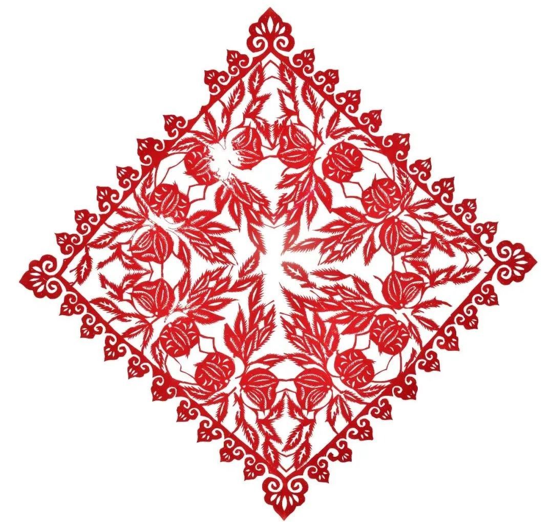 《团花》　姜玉英