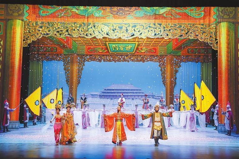 舞剧《丝路花雨》剧照　新甘肃&middot;甘肃日报记者　冯乐凯