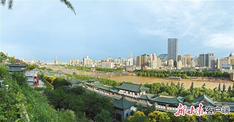 ▲金城关，兰州黄河风情线上一张靓丽的名片。新甘肃&middot;甘肃日报记者　张铁梁