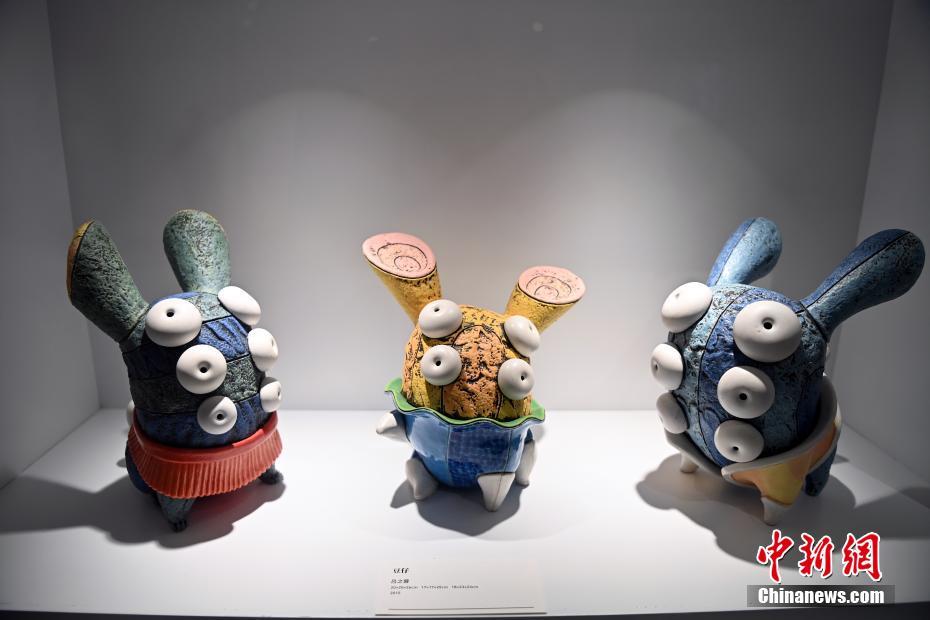 台湾陶艺大师精品亮相甘肃　与"彩陶之乡"擦出什么火花