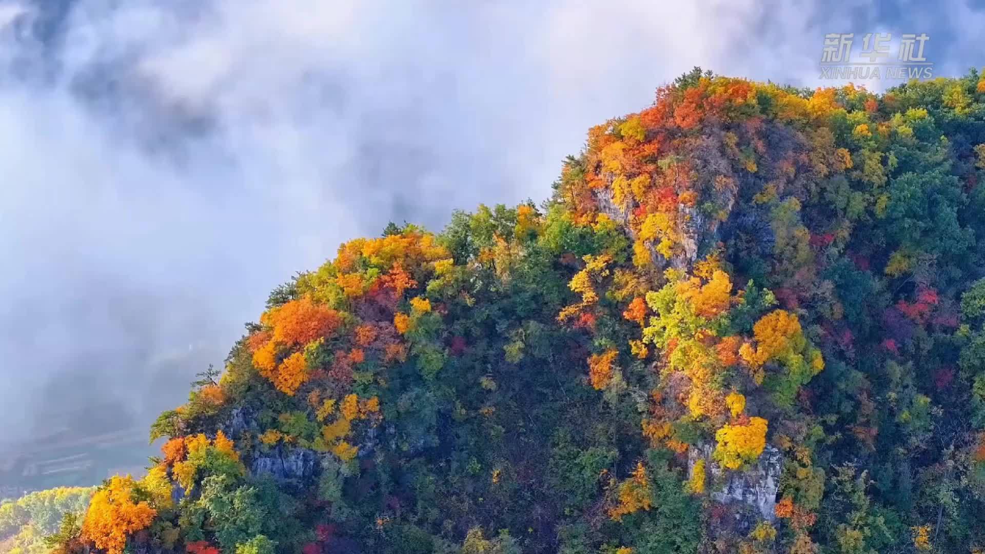 辽宁本溪：山水“枫”景美如画