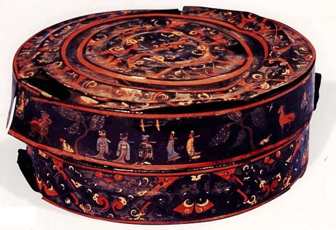 包山楚墓出土战国亲迎图