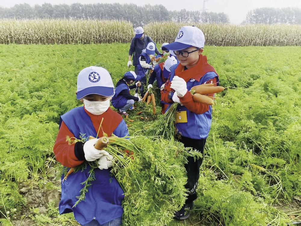 辽金时代文化园景区研学活动丰富多彩。 姜阔 摄