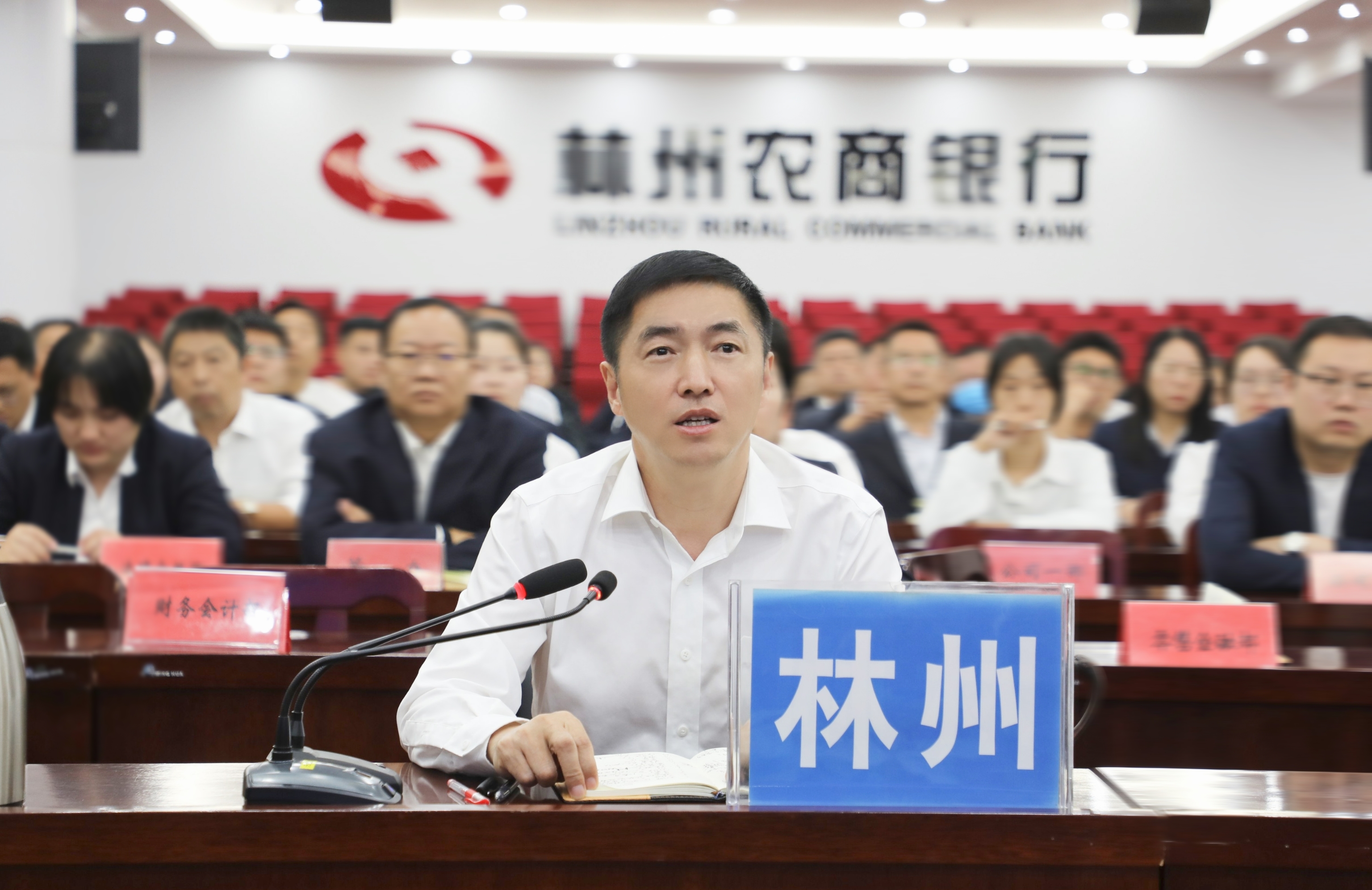 林州農商銀行召開重點工作推進會