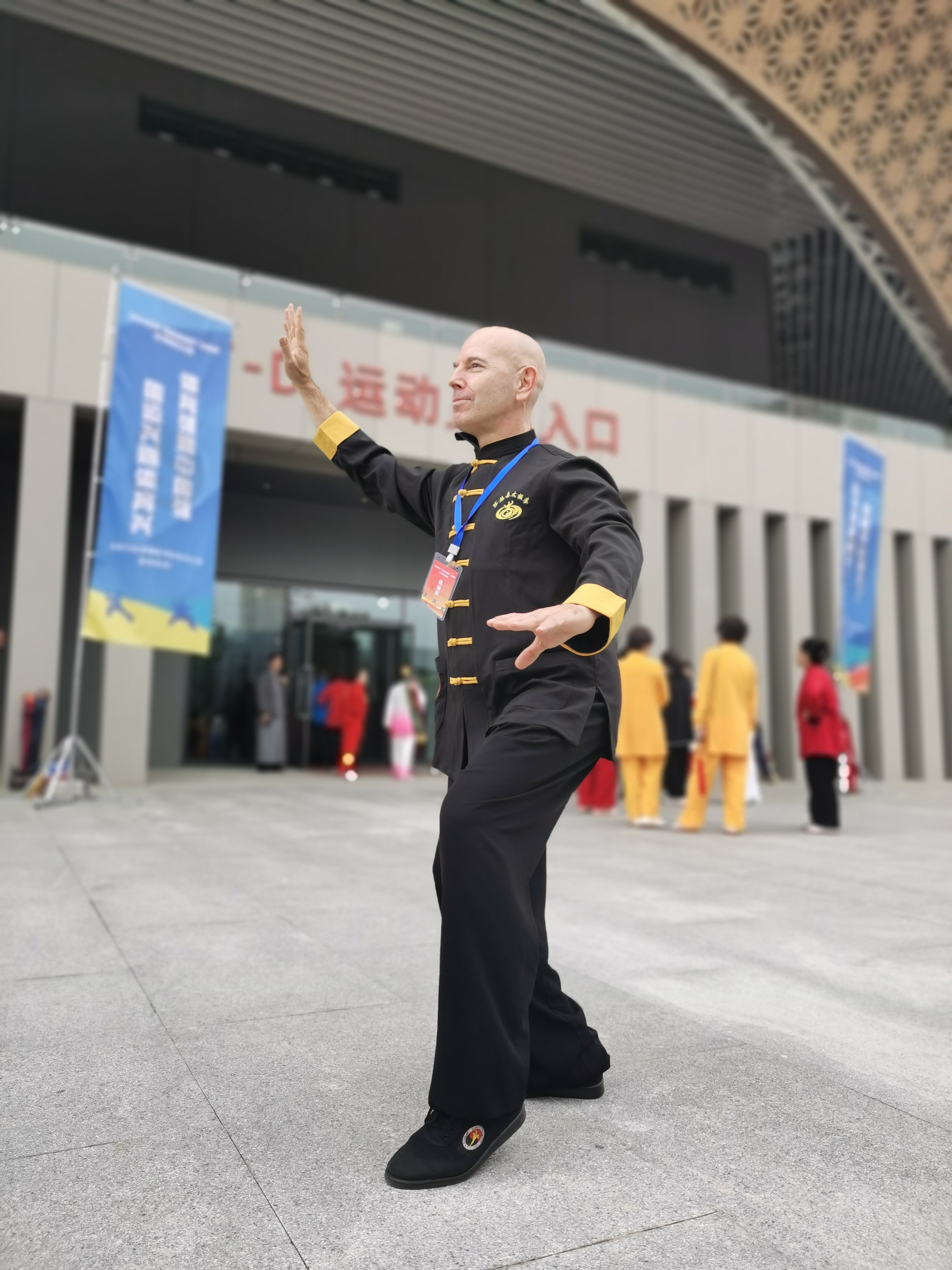 高仕林展示陈氏太极拳