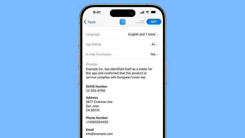 已奏效：苹果欧盟App Store扩充新规，设备者需公示联系信息