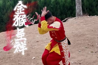 硬核！功夫小子用中华武术拳法送祝福，请接下这波“硬核”祝福