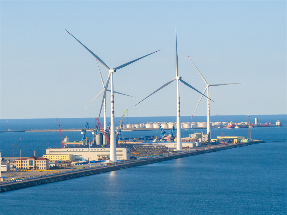 全国首个“零碳港口”在潍坊建成