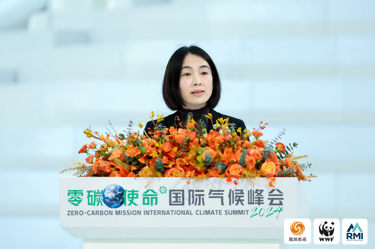 世界自然基金会（瑞士）北京代表处首席代表卢伦燕