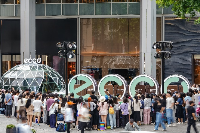 ECCO PARK巡展展台及活动现场氛围图