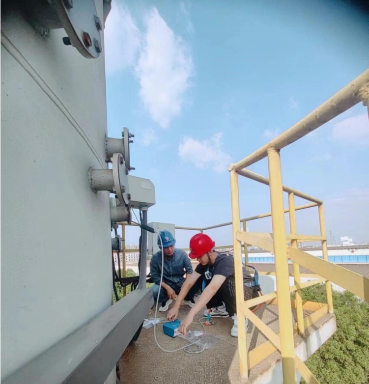 长沙市生态环境局积极配合，助力源谱采集工作开展