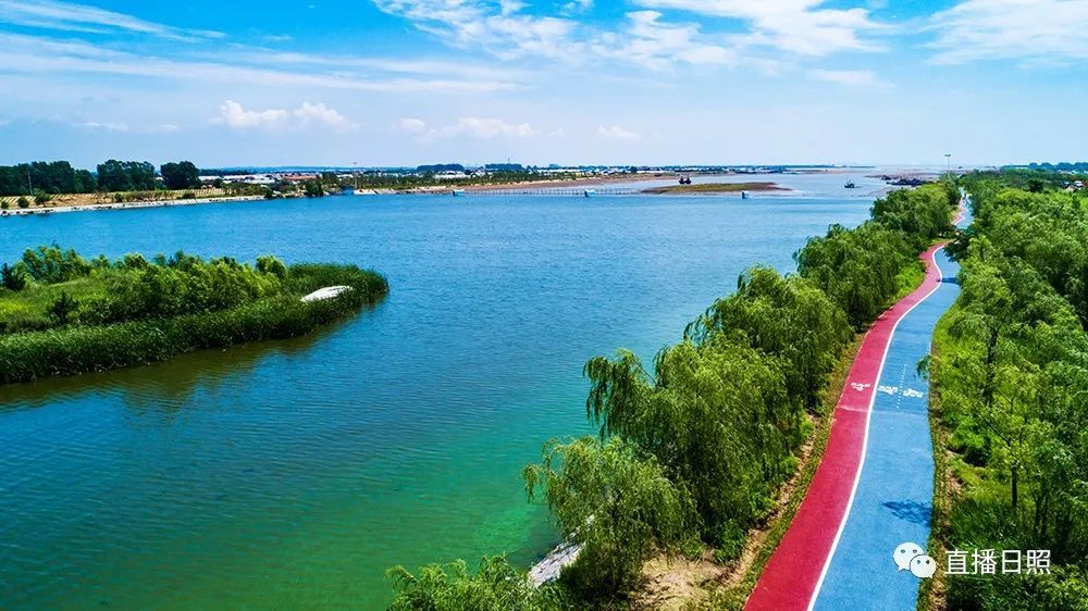 (日照阳光海岸绿道 图片来源:直播日照)