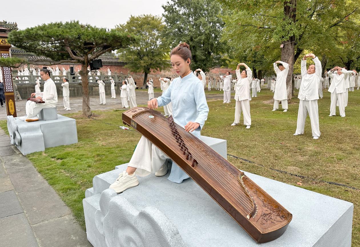 ↑富有武当特色的开幕式欢迎仪式