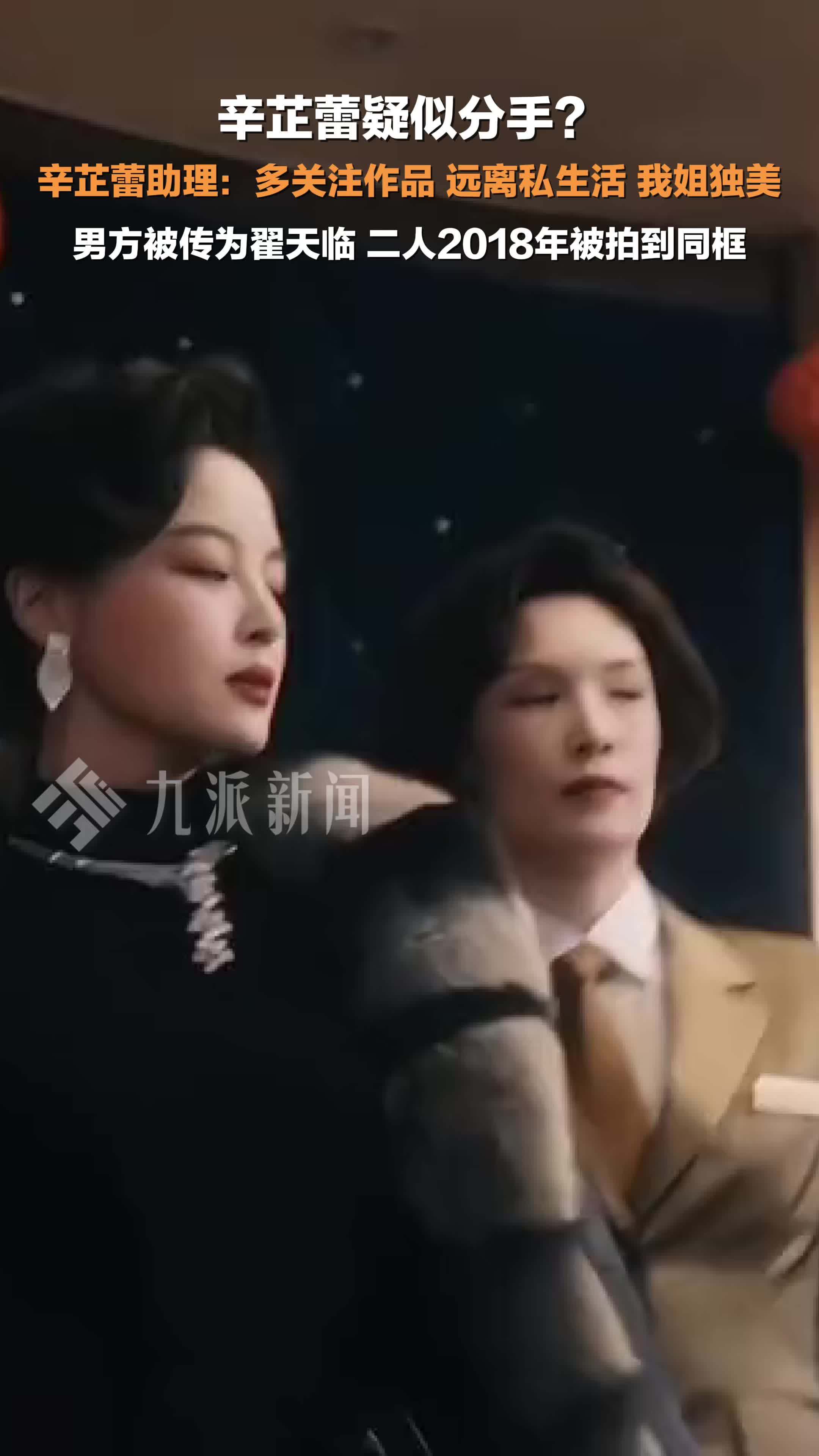 辛芷蕾方回应分手传闻：多关注作品，远离私生活，我姐独美