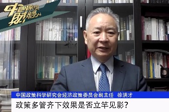 中国政策科学研究会经济政策委员会副主任徐洪才：政策多管齐下效果是否立竿见影？