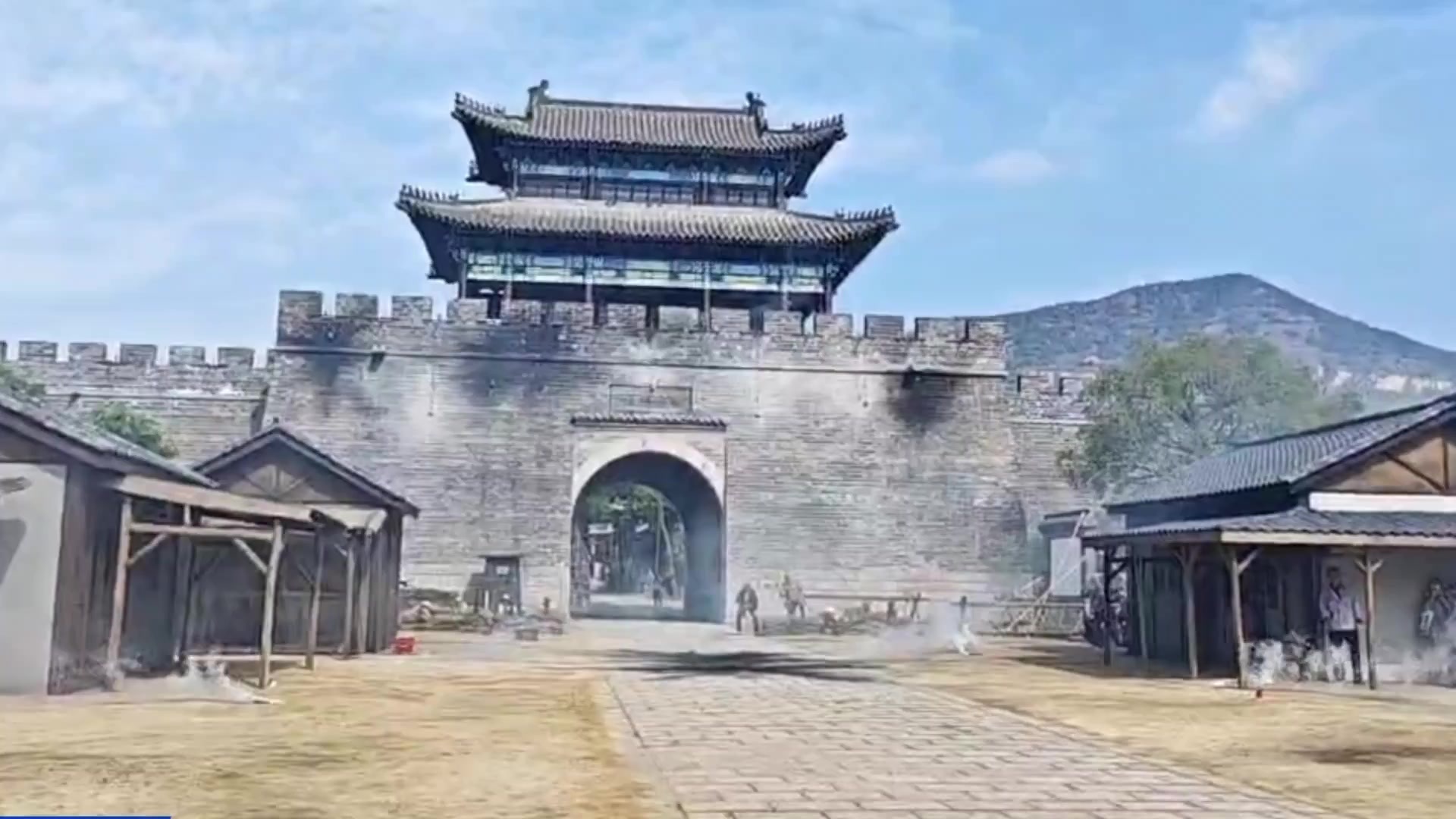 上千人沉浸式体验“跟着团长打县城”