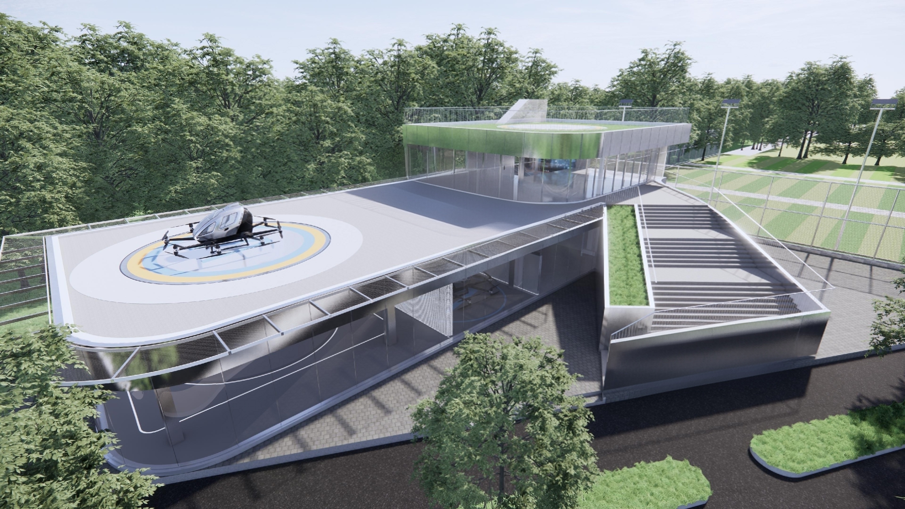 罗湖区率先出台区级低空基础设施高质量建设方案  规划建设100个起降点