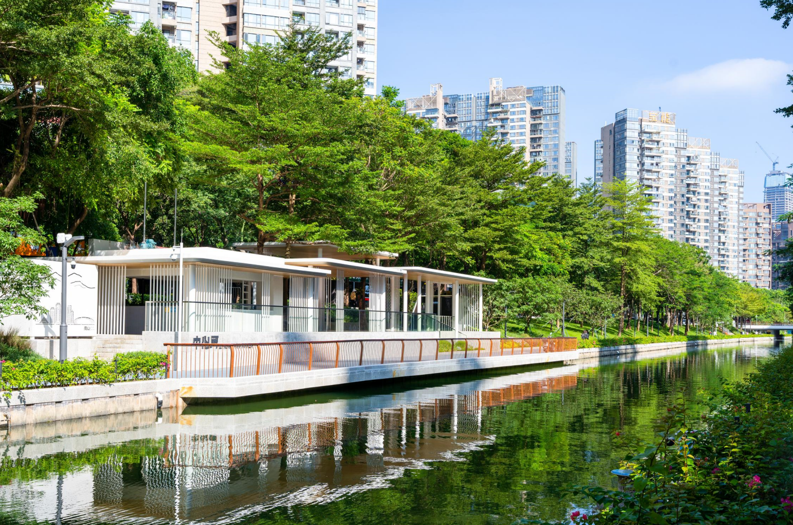 中心河见云驿改造后