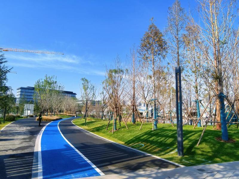 未来之瞳科学公园实拍图。