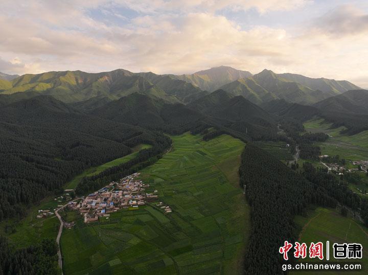 航拍哈溪森林　李大伟　摄