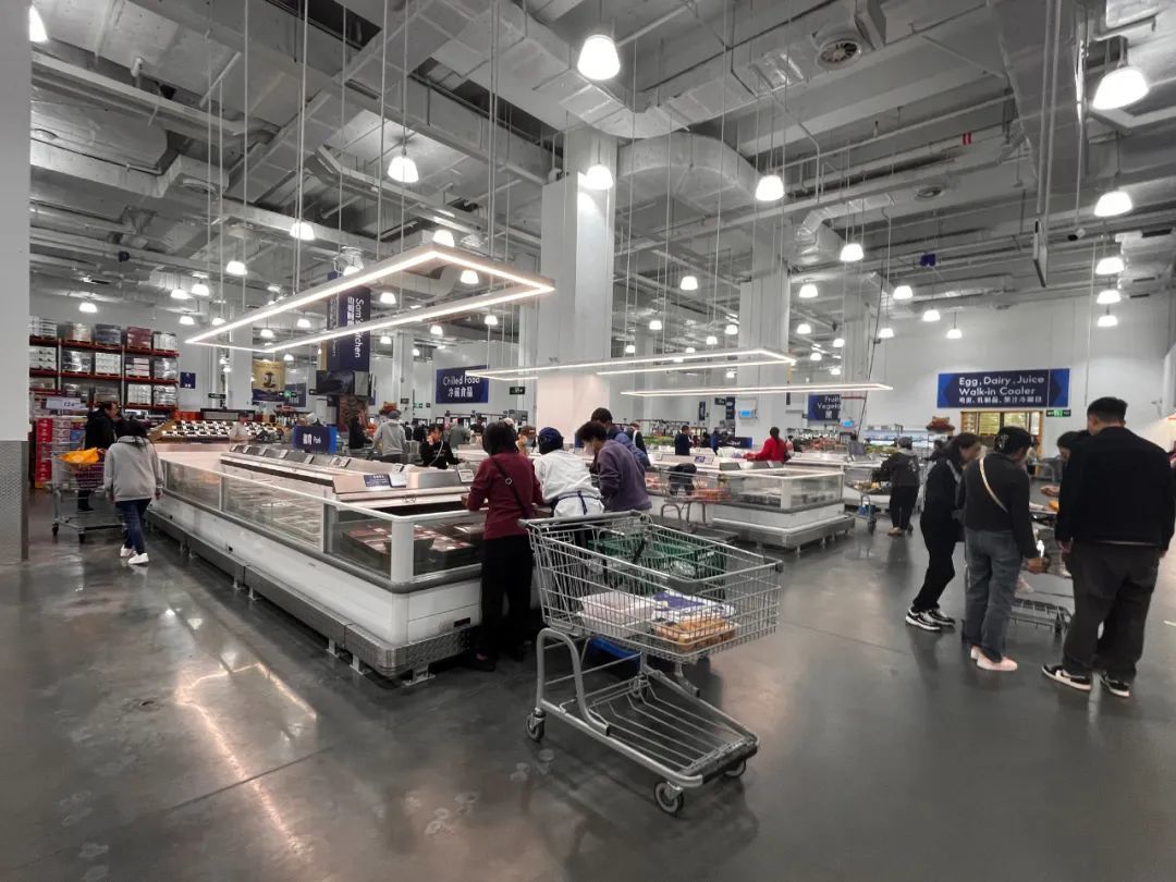 工作日上午10：25的山姆门店，图/苏影摄