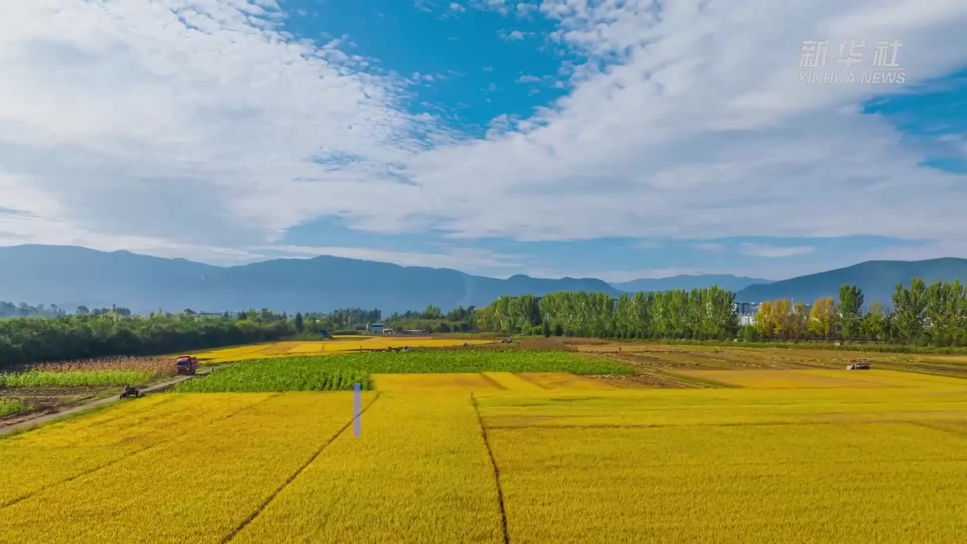 延时摄影看云南洱源如画“丰”景