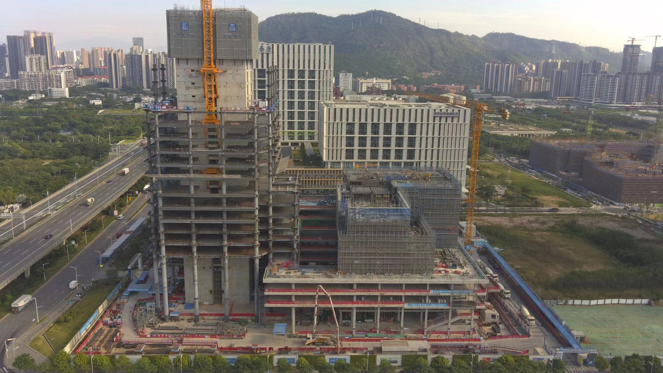 提前30天!前海深港科技创新生态谷项目突破100米关键节点