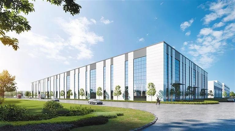 西安核设备有限公司先进核设备制造基地项目效果图。