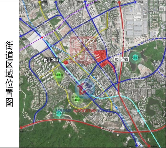 深圳北商圈，龙华平易近乐路片区更新单位意愿公示！拟拆约8.8万平