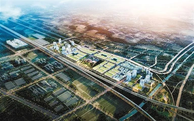 未央区高仙机器人西北区域总部及产业基地项目效果图。