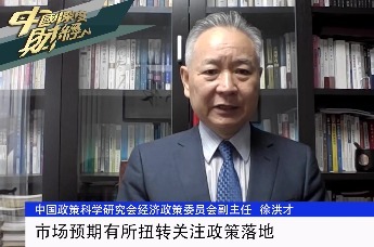 中国政策科学研究会经济政策委员会副主任徐洪才：市场预期有所扭转关注政策落地